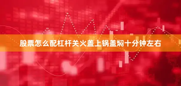 股票怎么配杠杆关火盖上锅盖焖十分钟左右